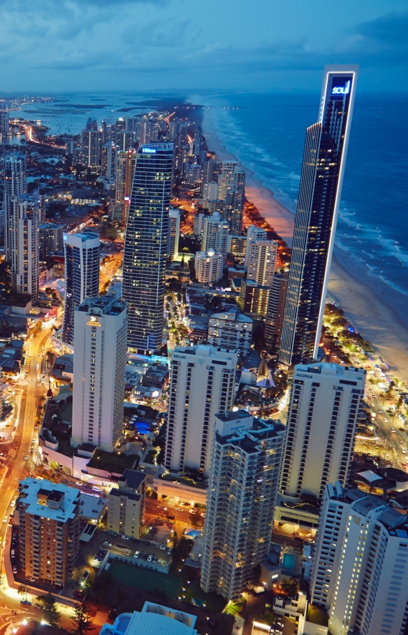 Q1 SkyPoint Climb, Gold Coast, Queensland © Tourism Australia