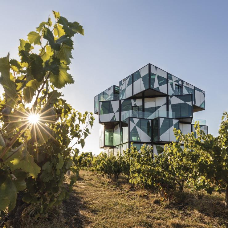 The d'Arenberg Cube, McLaren Vale, Fleurieu Peninsula, Südaustralien © d'Arenberg