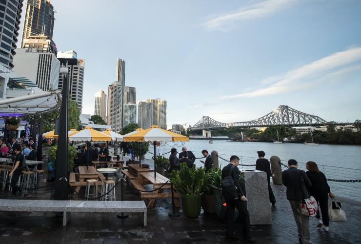 Riverbar and Kitchen in Brisbane, Queensland © Brisbane Marketing Riverbar and Kitchen in Brisbane, Queensland © Brisbane Marketing