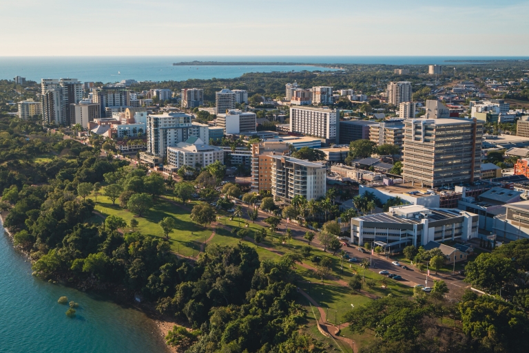 Darwin Esplanade und CBD, Northern Territory © Tourism NT