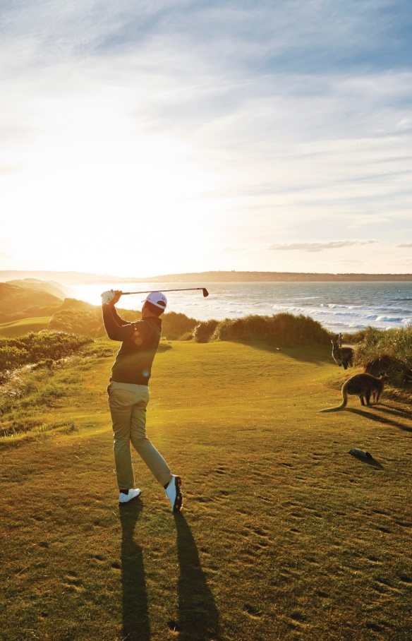 Barnbougle Dunes Golf Link, Bridport, Tasmanien © Graham Freeman, Tourism Australia