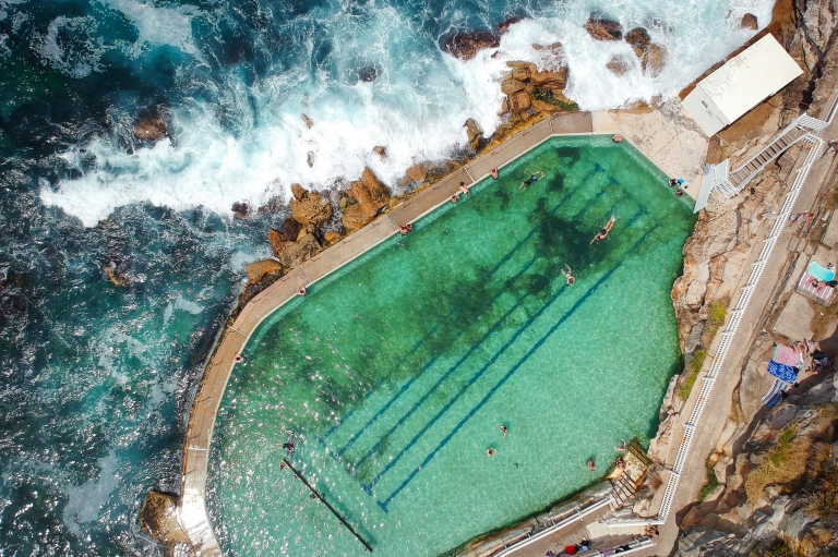 Bronte Baths, Bronte Beach, Sydney, New South Wales © Ashlea Wheeler