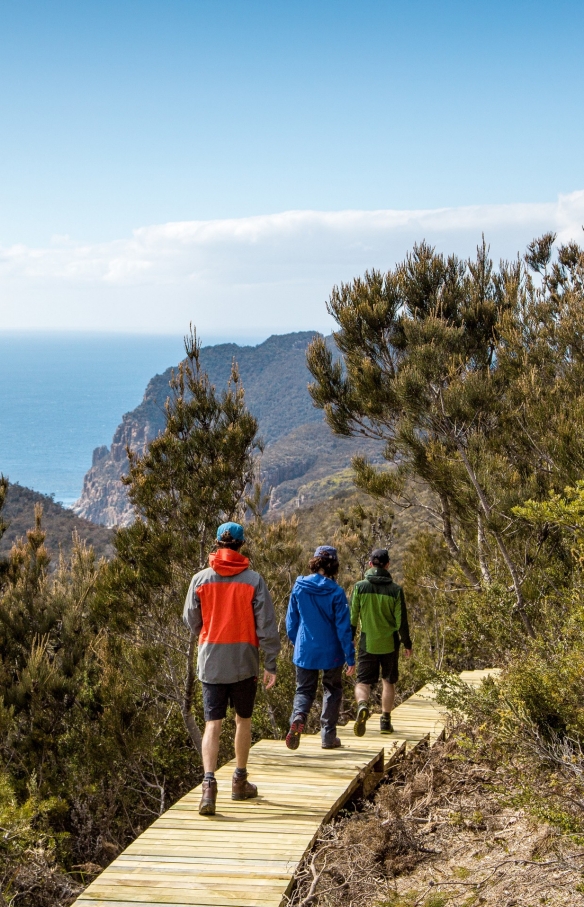 Fantastischer Three Capes Track, Tasman Peninsula, Tasmanien © Tasmania Parks and Wildlife Service