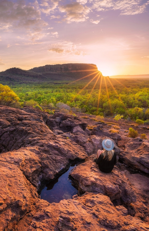 Nawurlandja Lookout, Kakadu National Park, Northern Territory © Tourism NT, Rachel Stewart