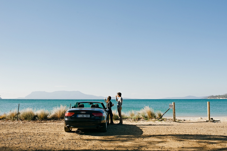 Spring Beach, Orford, Tasmanien © East Coast Regional Tourism Organisation, Lisa Kuilenburg