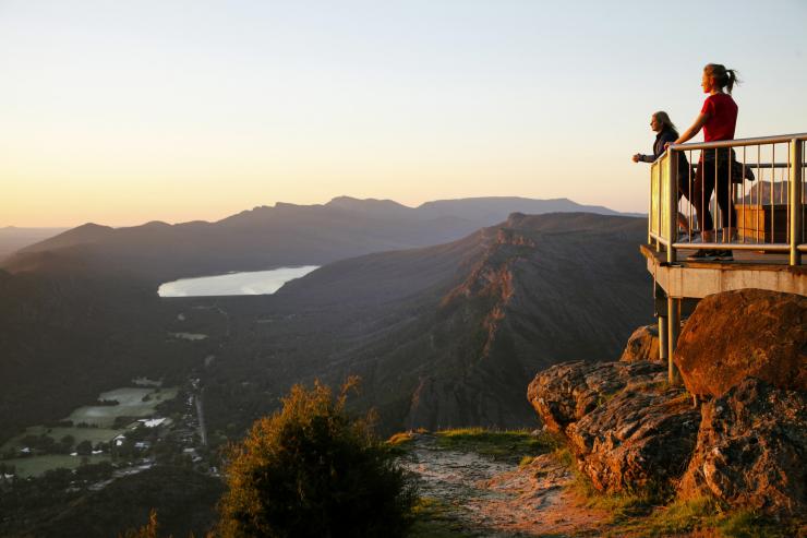 Boroka Lookout über Halls Gap, Grampians National Park, Victoria © Visit Victoria