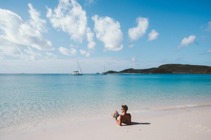 Whitehaven Beach, Whitsundays, Queensland © Jason Hill, Tourism and Events Queensland