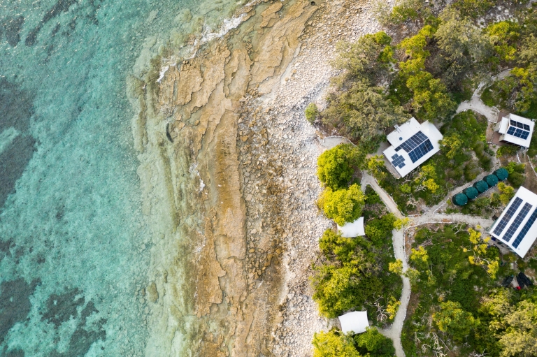  Aerial of Wilson Island, Queensland © Tourism and Events Queensland