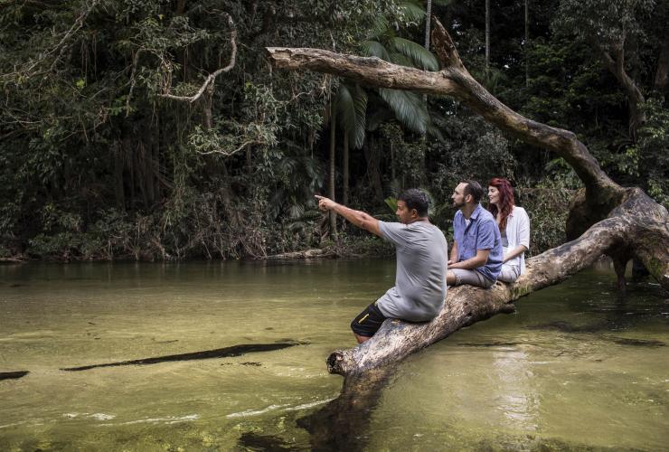 Walkabout Cultural Adventures, Mossman Gorge, QLD © James Fisher, Tourism Australia