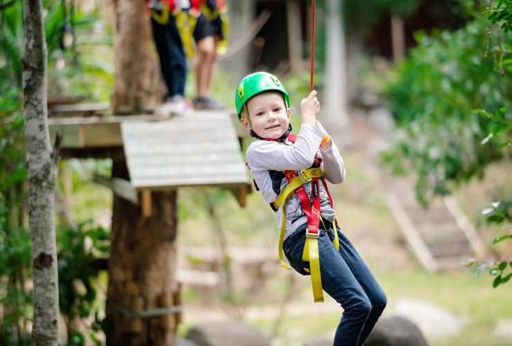 Treetop Challenge, Tamborine Mountain, QLD © Treetop Challenge