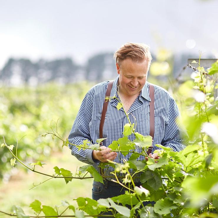 Winemaker at Lark Hill Winery in the Canberra Wine District © VisitCanberra