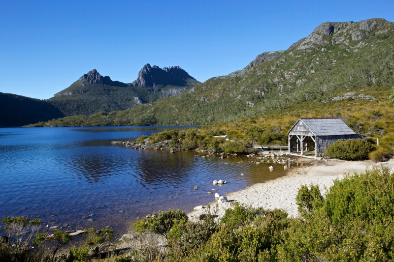 Boat Shed, Lake Dove and Cradle Mountain, Cradle-Mountain Lake St Clare National Park, TAS © Adrian Cook Boat Shed, Lake Dove and Cradle Mountain, Cradle-Mountain Lake St Clare National Park, TAS © Adrian Cook