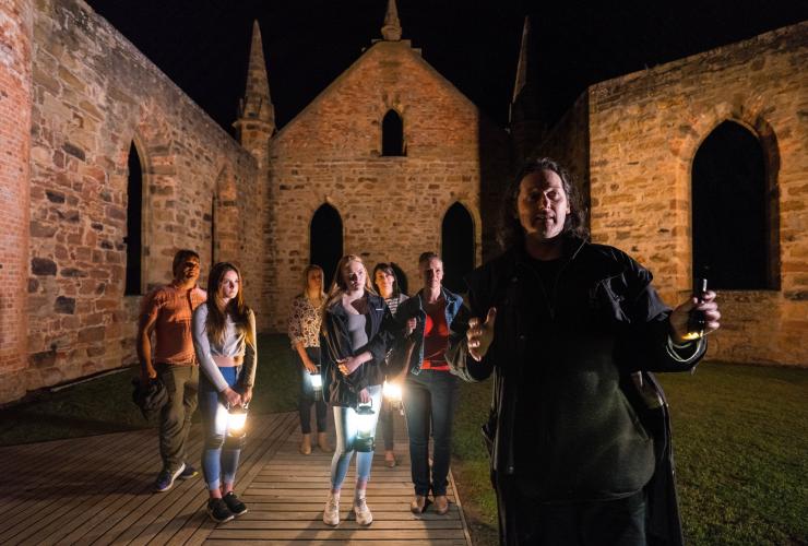 Ghost tour at Port Arthur Historic Site, Port Arthur, TAS © Alastair Bett Ghost tour at Port Arthur Historic Site, Port Arthur, TAS © Alastair Bett
