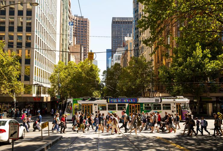 Collins Street, Melbourne, VIC © Josie Withers Photography