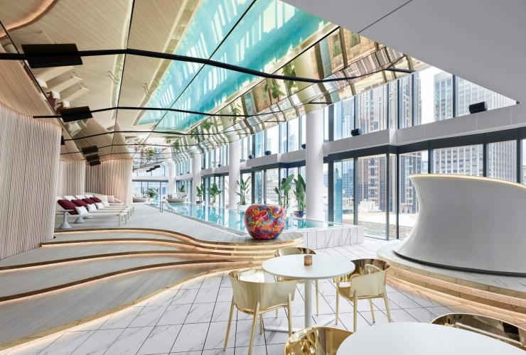 Interior shot of the W Melbourne in Victoria © W Hotels