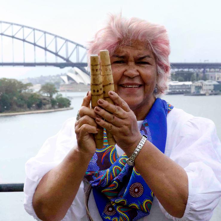 Elder Margret Campbell in Sydney © Tourism Australia Elder Margret Campbell in Sydney © Tourism Australia