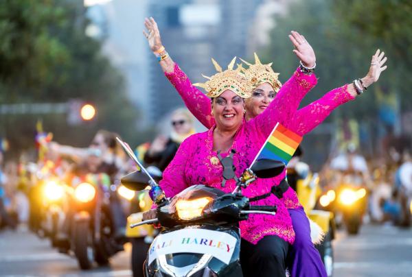 Sydney Gay and Lesbian Mardi Gras parade © Jeffrey Feng