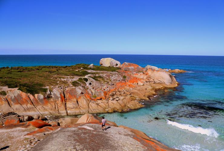 Bay of Fires, East Coast, TAS © Great Walks of Australia