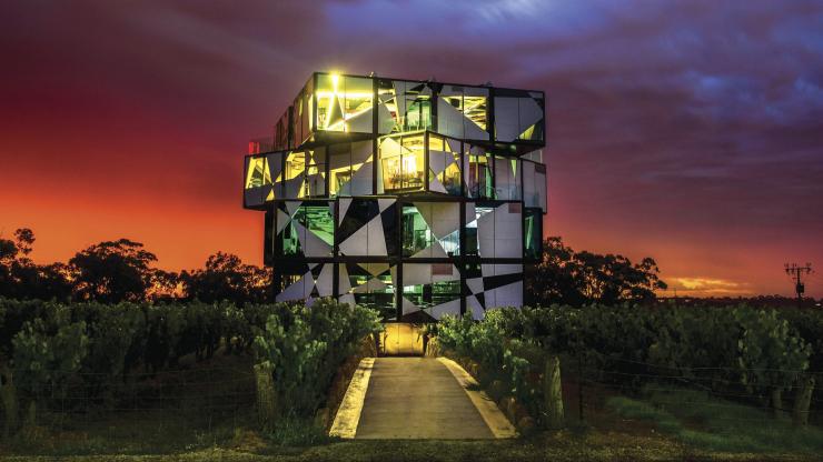 d'Arenberg Cube, McLaren Vale, SA © Marc Mandica, South Australian Tourism Commission