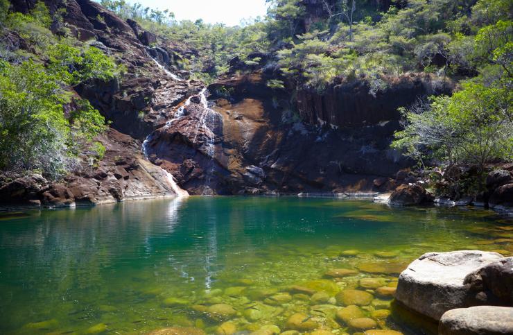 Zoe Falls, Hinchinbrook Island, Queensland © Tourism Australia Zoe Falls, Hinchinbrook Island, Queensland © Tourism Australia