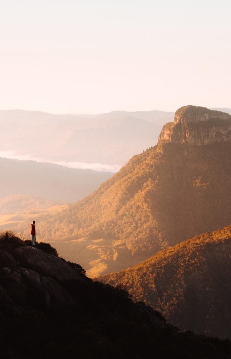 Mt Barney Summit, Scenic Rim, QLD © Tourism and Events Queensland