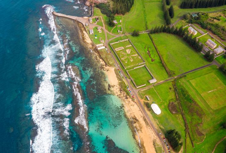 Kingston World Heritage site, Norfolk Island © Tourism Australia