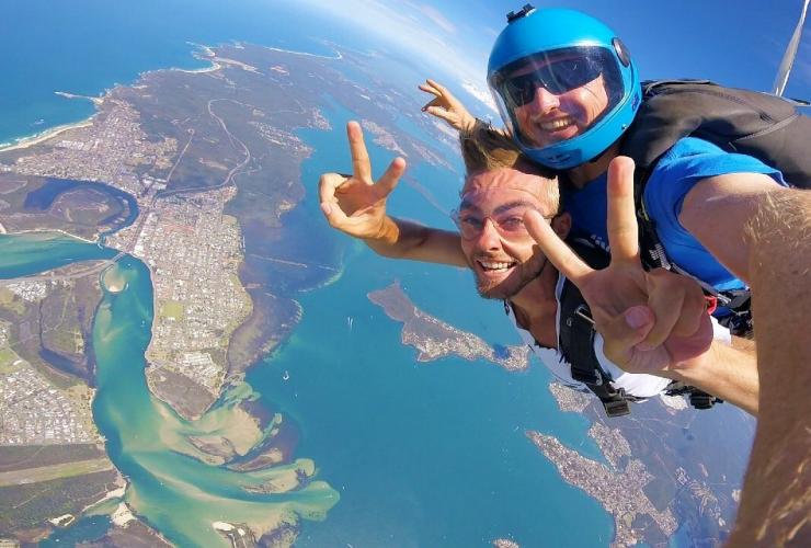 Skydive, Newcastle, NSW © Skydive Australia Skydive, Newcastle, NSW © Skydive Australia