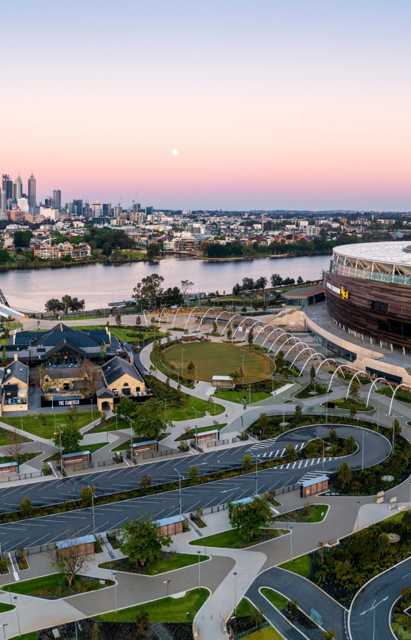 Optus Stadium, Perth, WA © Tourism Western Australia