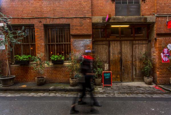 Krimper Cafe, Guildford Lane, Melbourne, Victoria © Visit Victoria