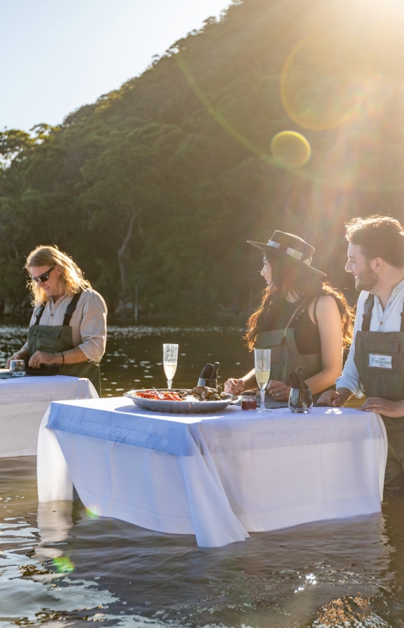 Sydney Oyster Farm Tours, Mooney Mooney, NSW © Tourism Australia