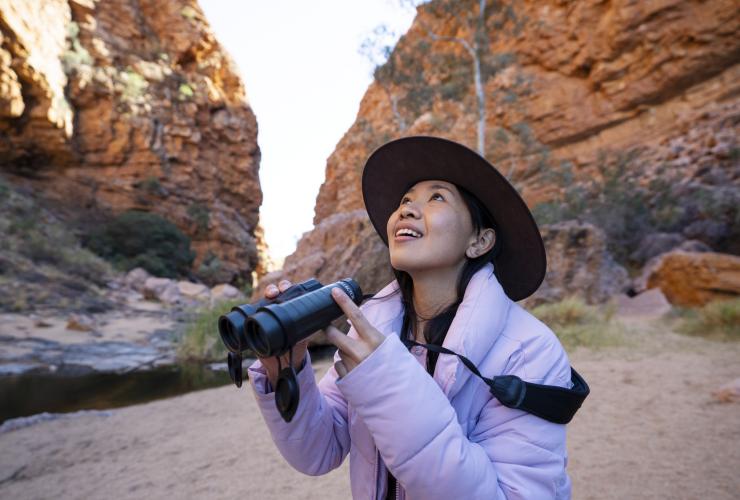 Emu Run Experience, West MacDonnell Ranges, NT © Tourism Australia