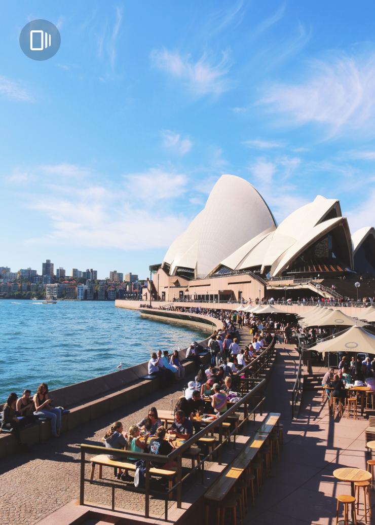 Sydney Opera House, New South Wales © Tourism Australia