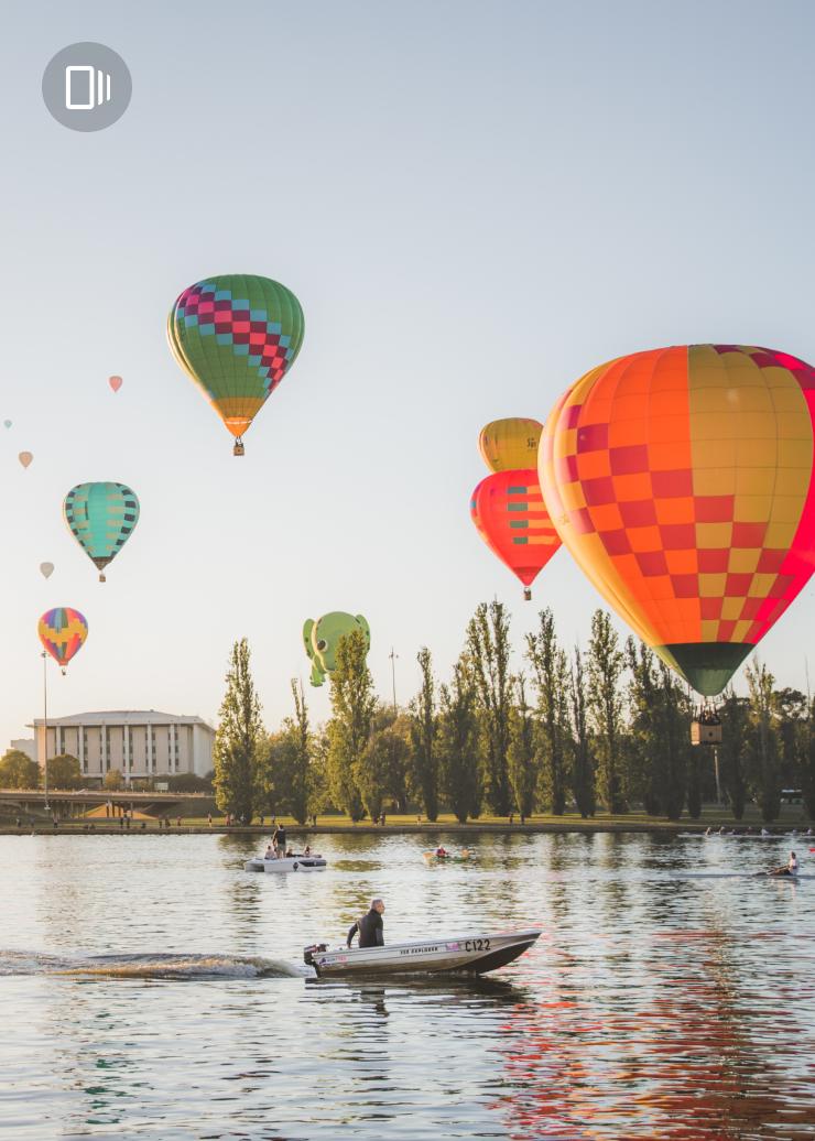 Canberra Balloon Spectacular, Australian Capital Territory © VisitCanberra