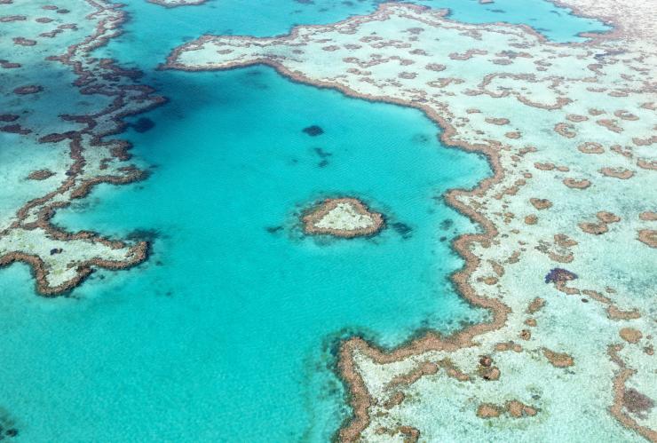 Heart Reef, Great Barrier Reef, QLD © Tourism Australia Heart Reef, Great Barrier Reef, QLD © Tourism Australia
