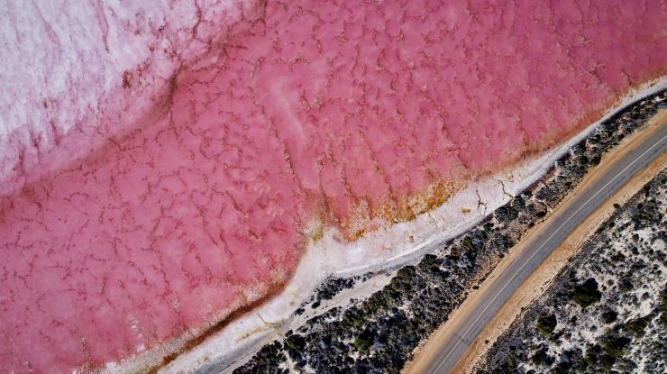 Hutt Lagoon, WA © Tourism Australia Hutt Lagoon, WA © Tourism Australia