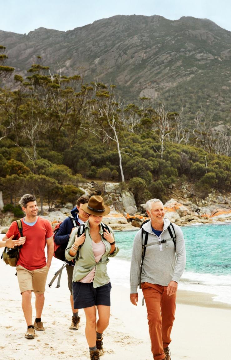 Freycinet Experience Walk, Schouten Island, Tasmania © Tourism Australia & Hugh Stewart Freycinet Experience Walk, Schouten Island, Tasmania © Tourism Australia & Hugh Stewart