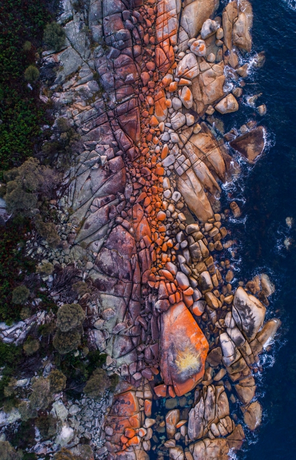 Binalong Bay, Bay of Fires Conservation Area, TAS © Stu Gibson