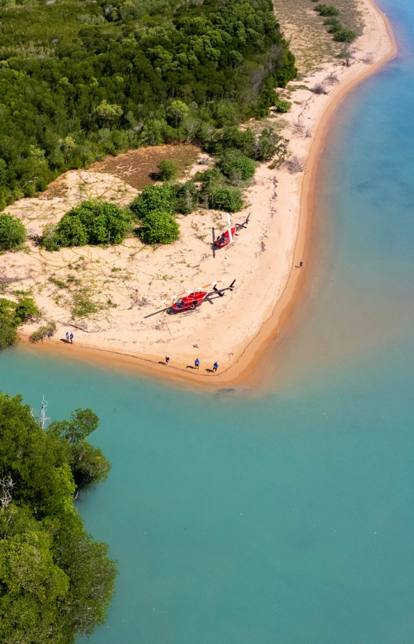 Helifish, Top End, NT © Tourism Australia