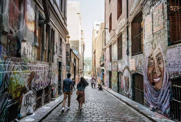 Hosier Lane, Melbourne, VIC © Visit Victoria