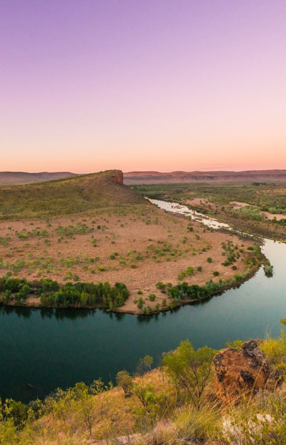 View of Branco's Lookout in El Questro Wilderness Park © Mia Glastonbury