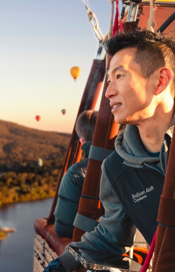 Balloon Aloft, Canberra, Australian Capital Territory © Wunderman Thompson for VisitCanberra