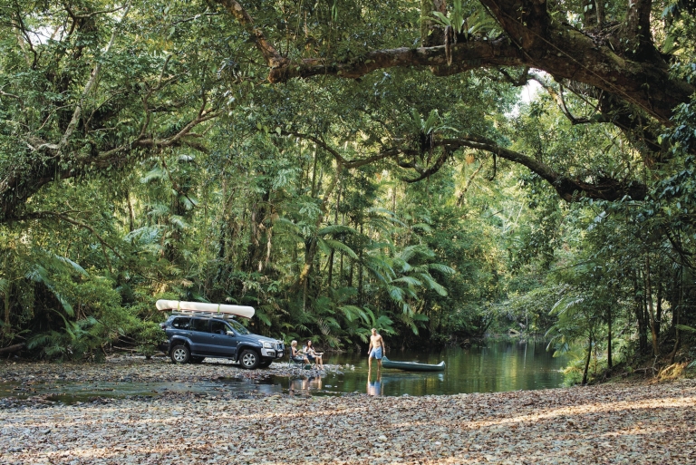 Coopers Creek, Daintree Rainforest, QLD © Tourism Australia