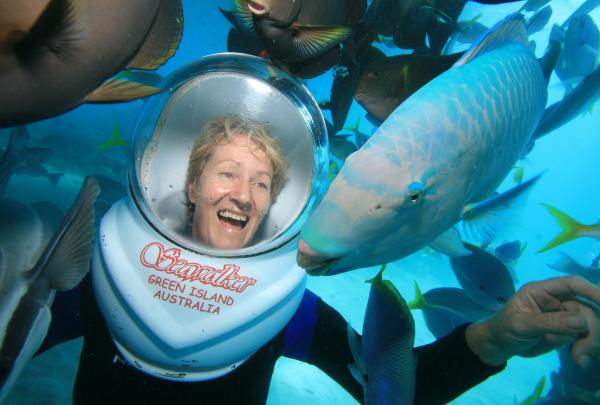 Seawalker, Great Barrier Reef, QLD © Seawalker