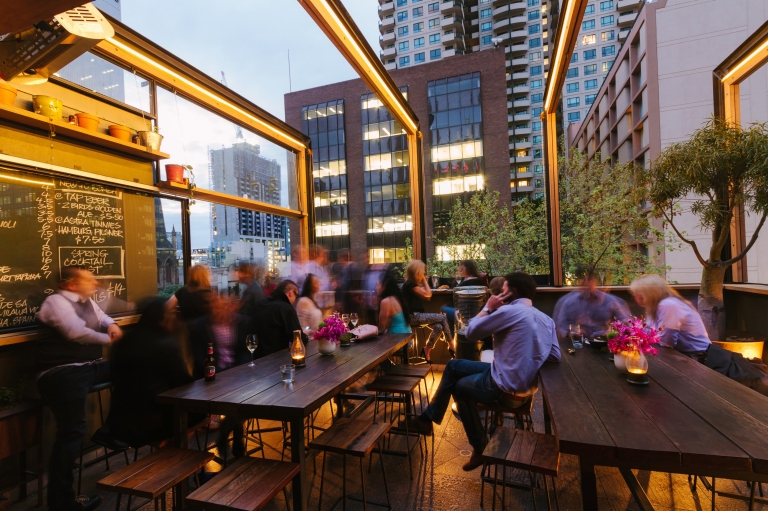 Bomba Tapas Bar and Rooftop, Melbourne, Victoria © Roberto Seba