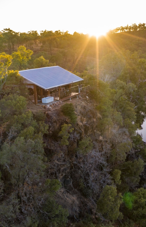 Gilberton Outback Retreat, Gilbert River, Queensland © Tourism and Events Queensland