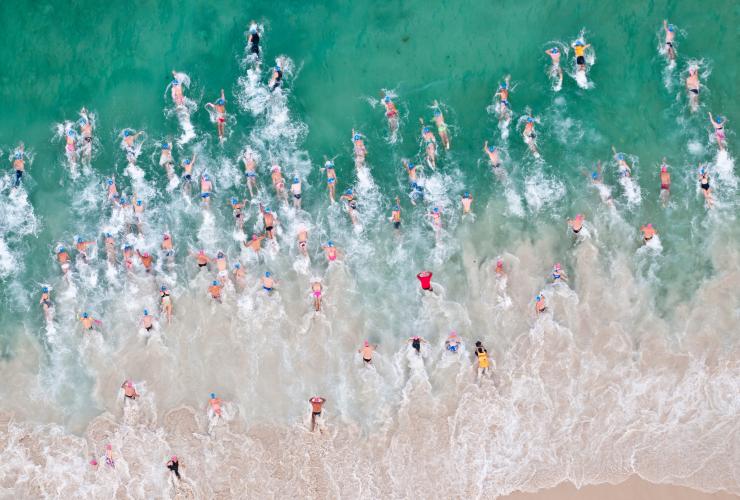 Rottnest Channel Swim, Rottnest, WA © Rottnest Channel Swim Rottnest Channel Swim, Rottnest, WA © Rottnest Channel Swim