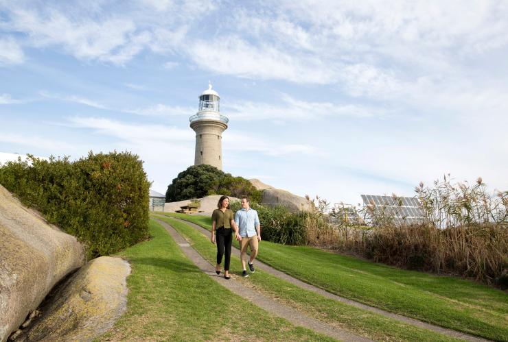 Montague Island lighthouse, Narooma, NSW © Destination NSW Montague Island lighthouse, Narooma, NSW © Destination NSW
