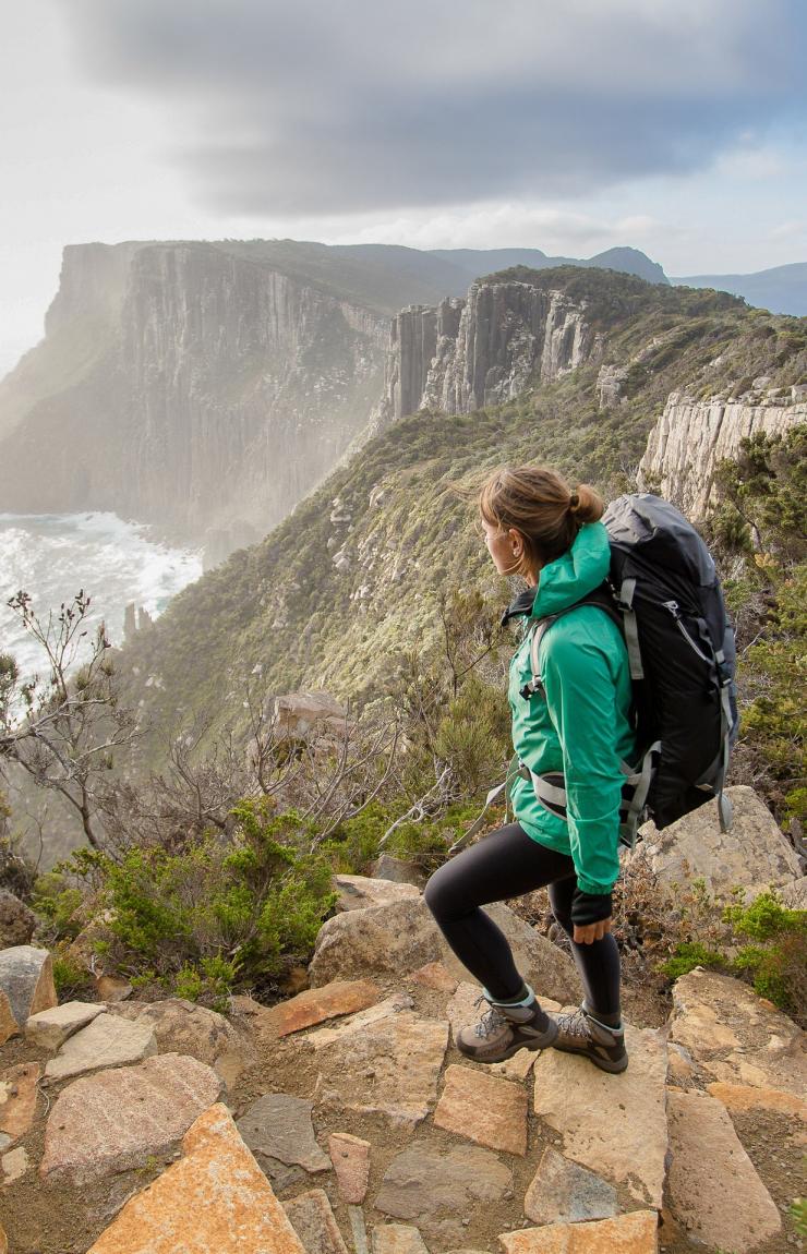 Three Capes Track, Tasman National Park, TAS © Tasmania Parks and Wildlife Service Three Capes Track, Tasman National Park, TAS © Tasmania Parks and Wildlife Service