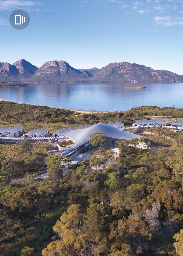 Saffire Freycinet, Coles Bay, Tasmania © Tourism Australia