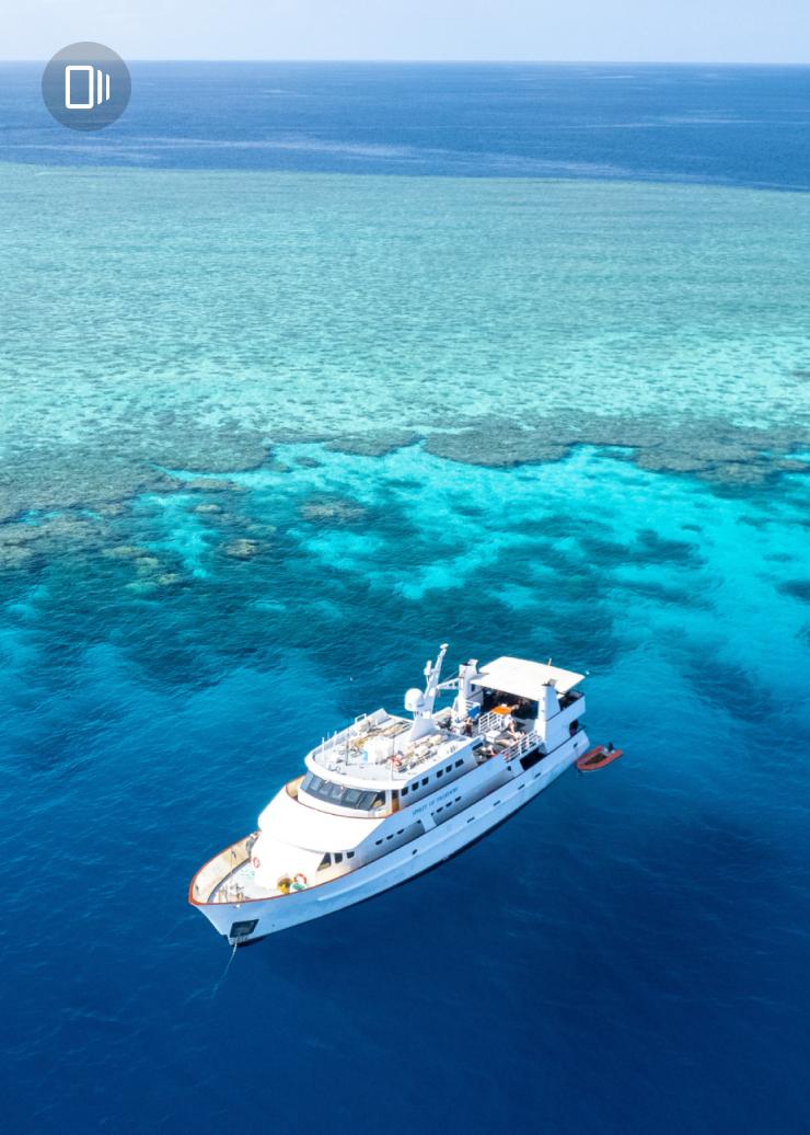 Spirit of Freedom, Great Barrier Reef, Queensland © Tourism Tropical North Queensland